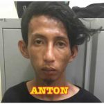 Anton salah satu Tahanan kabur yang berhasil diringkus