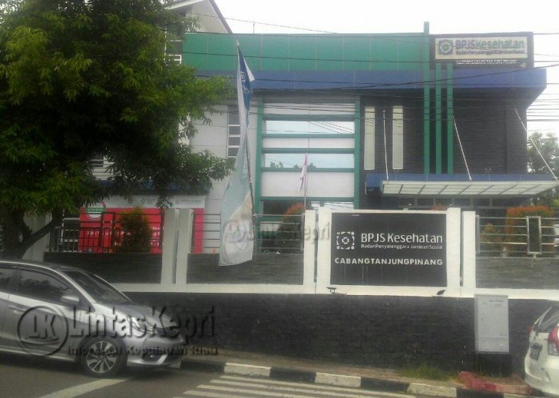 Kantor BPJS kesehatan Cabang Tanjungpinang di Jalan Sunaryo Kota Tanjungpinang.
