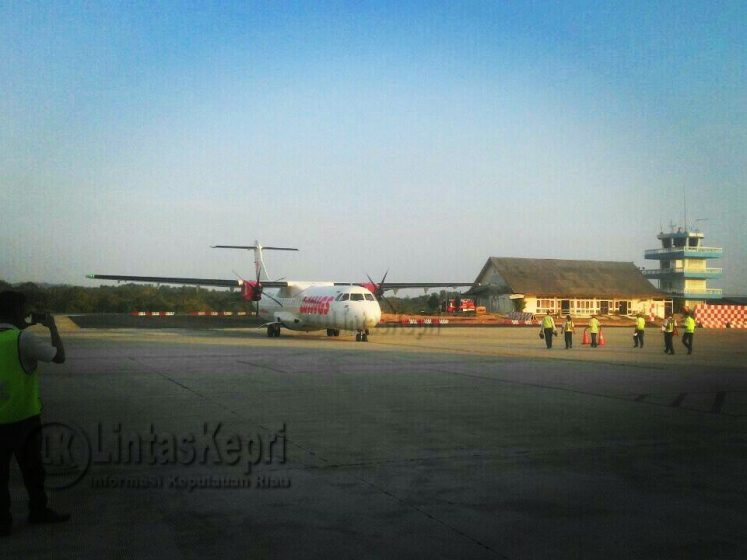 Wings Air Type ATR-600 dengan kapasitas 72 seat.