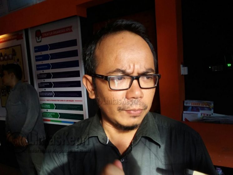 Ketua KPU Kota Tanjungpinang, Roby Patria Hidayat.