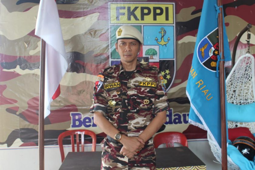 Ketua PD XXXI KB FKPPI Kepri, Irwan Panggabean.