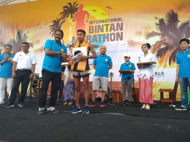 Prajurit Raider 136 Tuah Sakti Juara III International Bintan Marathon.