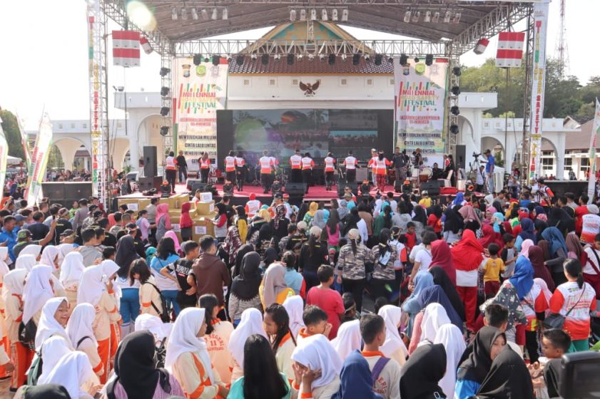 15 Ribu Orang di Tanjungpinang Meriahkan Millenial Road Safety Festival.