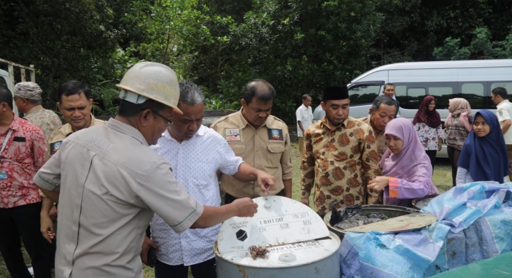 Komisi III DPRD Kepri lakukan pengecekan limbah