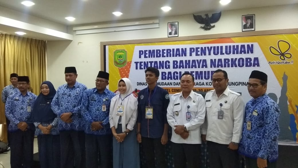 Dispora Tanjungpinang Gelar Penyuluhan Bahaya Narkoba.