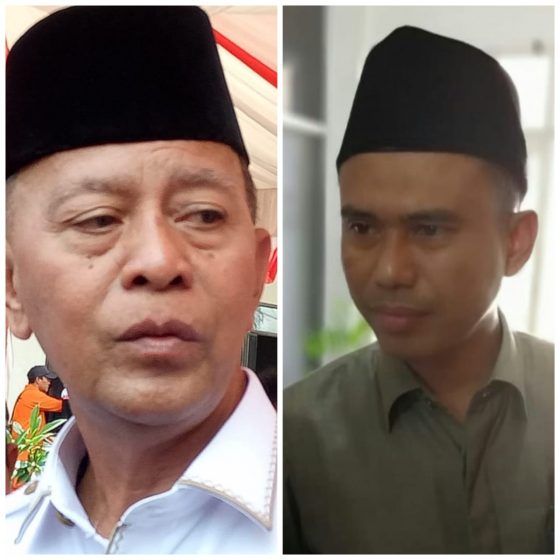 Walikota Tanjungpinang Syahrul (kiri) dan Anggota DPRD Tanjungpinang Ashady Selayar (kanan).