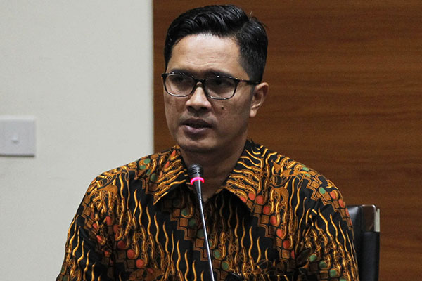 Juru Bicara KPK Febri Diansyah. Foto: mediaindonesia.com.