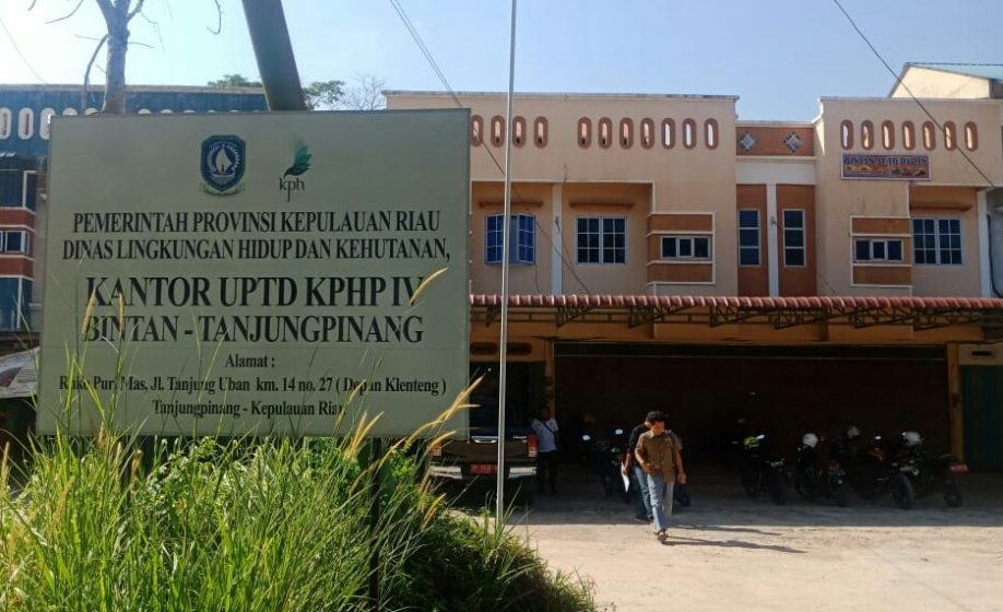 Kantor UPTD KPHP IV Bintan-Tanjungpinang, Kepri.