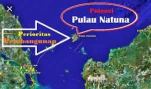Peta Kepulauan Natuna.