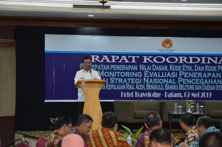 Sekretaris Daerah Provinsi Kepri, T.S Arif Fadillah