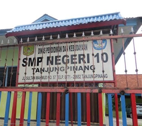 SMP Negeri 10 Tanjungpinang.