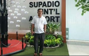 Anggota Komisi III DPRD Natuna, Lamhot Sijabat, saat berada di Kota Pontianak, untuk melakukan studi banding.