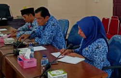 Perwakilan BPKPAD dan BP2RD Natuna.