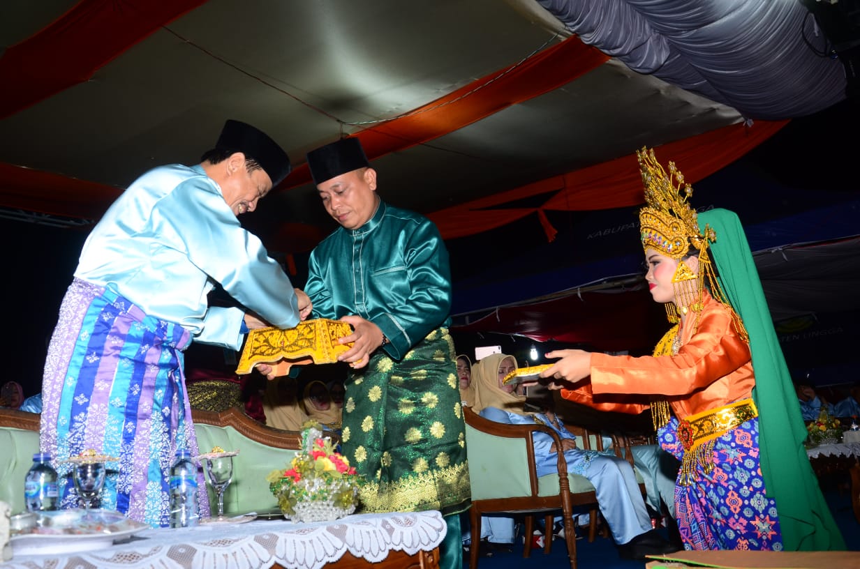 Pembukaan MTQ Ke-VIII Tingkat Kabupaten Lingga Meriah, Senin (2/3). 