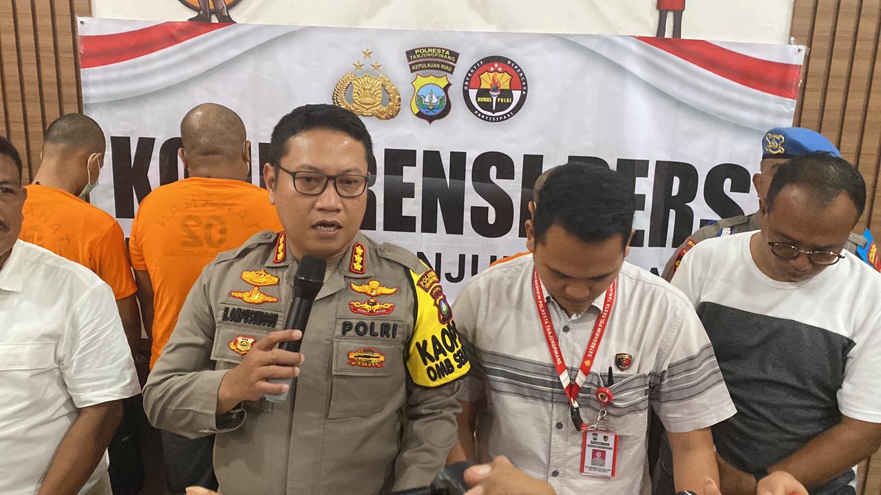 Gadai Emas Palsu Ratusan Juta Karyawan Tanjungpinang Ditangkap Polisi