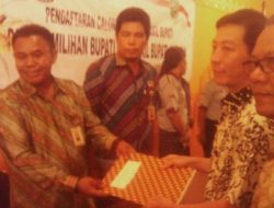 Atet – Yunus Pendaftar Pertama Balon Bupati Ke KPU Natuna