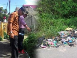 Sampah Menumpuk Di Jalan Transito Batu 8