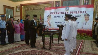 Gubernur Lantik Tiga Pejabat Eselon II Pemprov Kepri Menjadi Plt Bupati