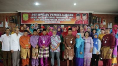 Pertemuan Pembelajaran Kasus Audit Maternal Perinatal (AMP) Kota Tanjungpinang, Selasa (22/9).