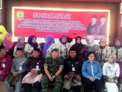 Dinsosnaker Tanjungpinang Bekerjasama TNI Dalam Program TMMD ke-95