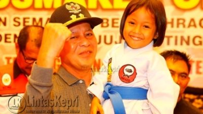 Kejuaraan Karate Antar Pelajar Tanjungpinang dan Bintan Resmi Dibuka Wawako