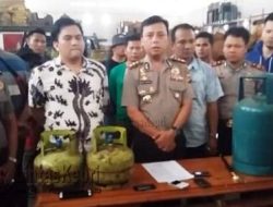 Otak Pelaku dan BB Pengoplos Gas Subsidi Diamankan Polisi