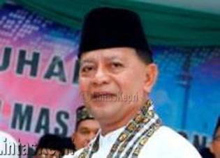 Syahrul, Wakil Walikota Tanjungpinang sekaligus Ketua Dewan Penasehat FKUB Kota Tanjungpinang. F:dokumentasi