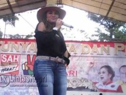 Lilis Karlina Goyang Kampanye Akbar SAH