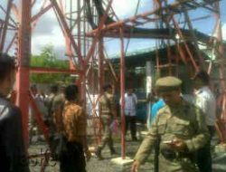 Tower Ilegal Milik Indosat Gagal Dibongkar Satpol