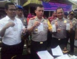 Polisi Bekuk Tiga Tersangka Pengedar 66,58 Gram Sabu-sabu