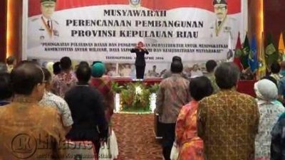 Musrenbang tingkat provinsi 2016. Foto istimewa