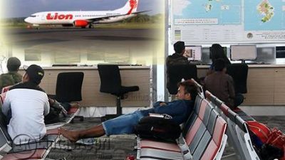 Mesin Lion Air “Terbakar”, Ratusan Penumpang Gagal Berangkat