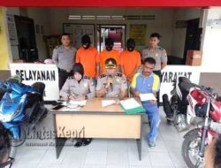 Pemain Lama Curanmor Diamankan Polsek Bukit Bestari