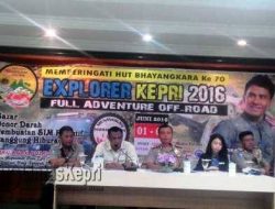 Peringati HUT Bhayangkara Ke 70, Polda Kepri Gelar Event Offroad