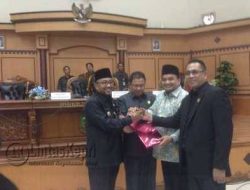 Penyampaian Ranperda Pertanggungjawaban APBD (PPAPBD) Tahun 2015