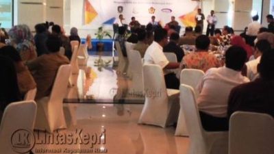 Suasana acara seremonial di CK Hotel yang dihadiri para pejabat dan SKPD