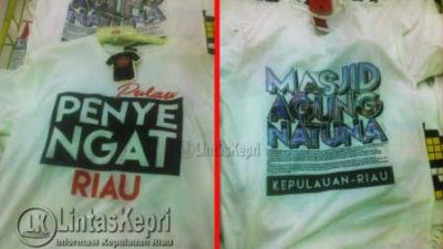 Waduh, Ramayana Menjual Kaos Bertuliskan “Pulau Penyengat Riau”