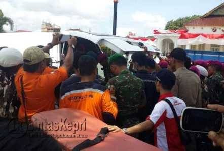 Korban Terakhir Pompong Tenggelam Ditemukan, Senin (22/8) pukul 12.45 WIB