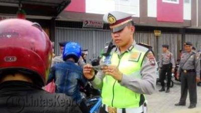 Ini Jumlah Kendaraan yang Ditilang Satlantas Polres Tanjungpinang