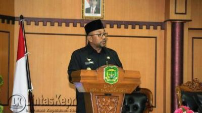 Penyampaian Pidato Walikota Tanjungpinang Pengantar Ranperda