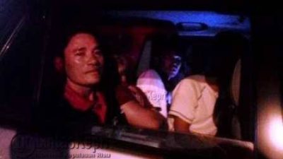 Inilah Sopir sekaligus Warga Negara Asing yang dibawa ke Kantor Polresta Tanjungpinang.