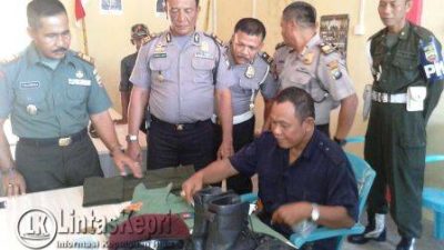 Sekretaris DPD I PPPKRI Kepri, Rasidiq saat berada di Mako Kodim 0315 Bintan, Kamis (13/10).