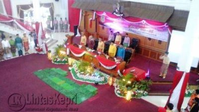 Paripurna Istimewa Sempena HUT Otonom Kota Tanjungpinang Ke-15