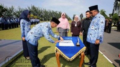 1167 Pegawai Pemko Ucap Sumpah dan Janji PNS