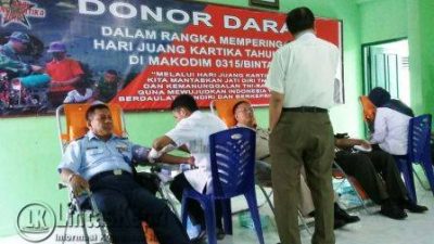 Hari Juang Kartika, Kodim 0315 Bintan Gelar Kegiatan Sosial