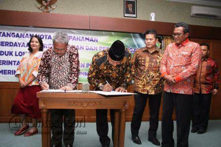 Tekan Harga Pangan, Tanjungpinang Gandeng Kulonprogo dan Sleman dalam bentuk kerjasama (MoU).