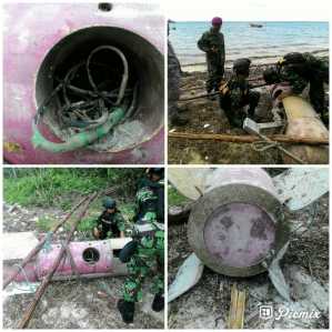 WFQR dan Nelayan Temukan Benda Mirip Torpedo di Bintan