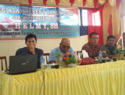 Anggota DPRD Bintan Reses Ke Tambelan