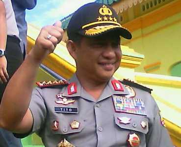 Kapolri, Jenderal Pol Tito Karnavian.