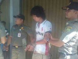 Bawa Parang, Pria Ini Diamankan Satpol PP
